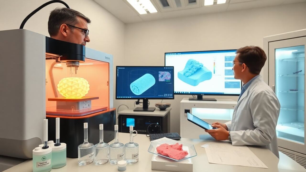 how does bioprinting work